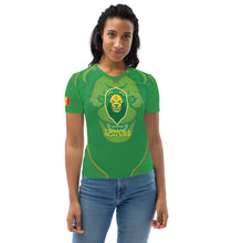 Charger l&#39;image dans la galerie, SUPPORTERS T-shirt Femme Vert Sénégal