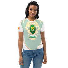 Charger l&#39;image dans la galerie, SUPPORTERS T-shirt Femme Blanc Sénégal