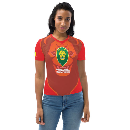 SUPPORTERS T-shirt femme Rouge Sénégal