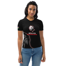 Load image into Gallery viewer, SUPPORTERS Women&#39;s t-shirt Black Namibia