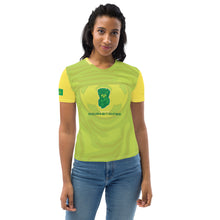 Load image into Gallery viewer, SUPPORTERS Women&#39;s t-shirt Yellow Mauritania