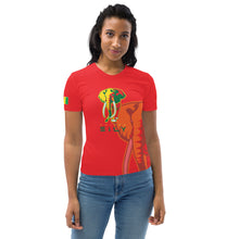 Load image into Gallery viewer, SUPPORTERS Women&#39;s t-shirt Red Guinea Conakry