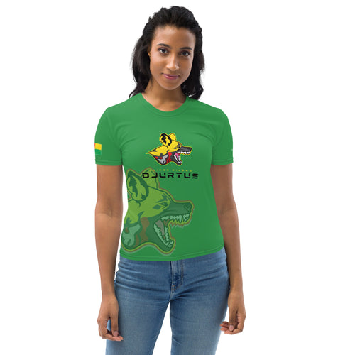 SUPPORTERS Women's t-shirt Green Guinea Bissau