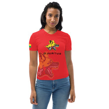 Load image into Gallery viewer, SUPPORTERS Women&#39;s t-shirt Red Guinea Bissau