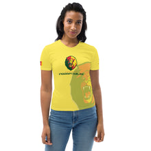 Load image into Gallery viewer, SUPPORTERS Women&#39;s t-shirt Yellow Cameroon