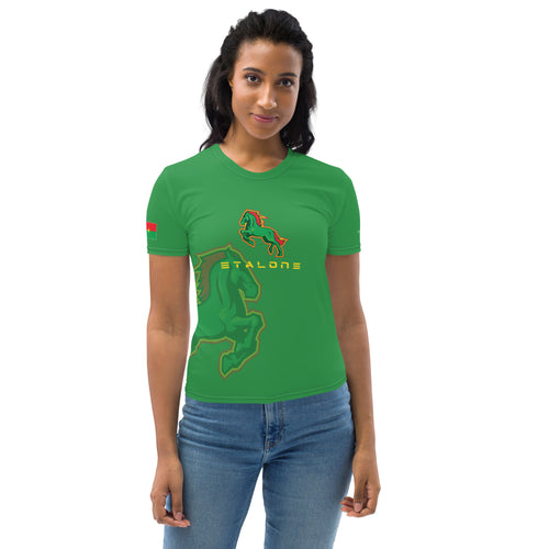 SUPPORTERS T-shirt Femme Vert Burkina Faso