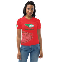 Load image into Gallery viewer, SUPPORTERS Women&#39;s t-shirt Red Algeria