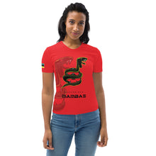 Load image into Gallery viewer, SUPPORTERS Women&#39;s t-shirt Red Mozambique