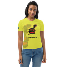 Load image into Gallery viewer, SUPPORTERS Women&#39;s t-shirt Yellow Mozambique