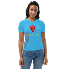 Load image into Gallery viewer, SUPPORTERS Women&#39;s t-shirt Blue DRC