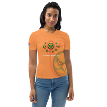 Load image into Gallery viewer, SUPPORTERS Women&#39;s t-shirt Orange Zambia