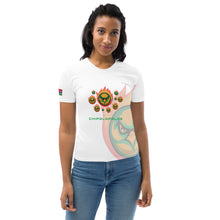 Load image into Gallery viewer, SUPPORTERS Women&#39;s t-shirt White Zambia