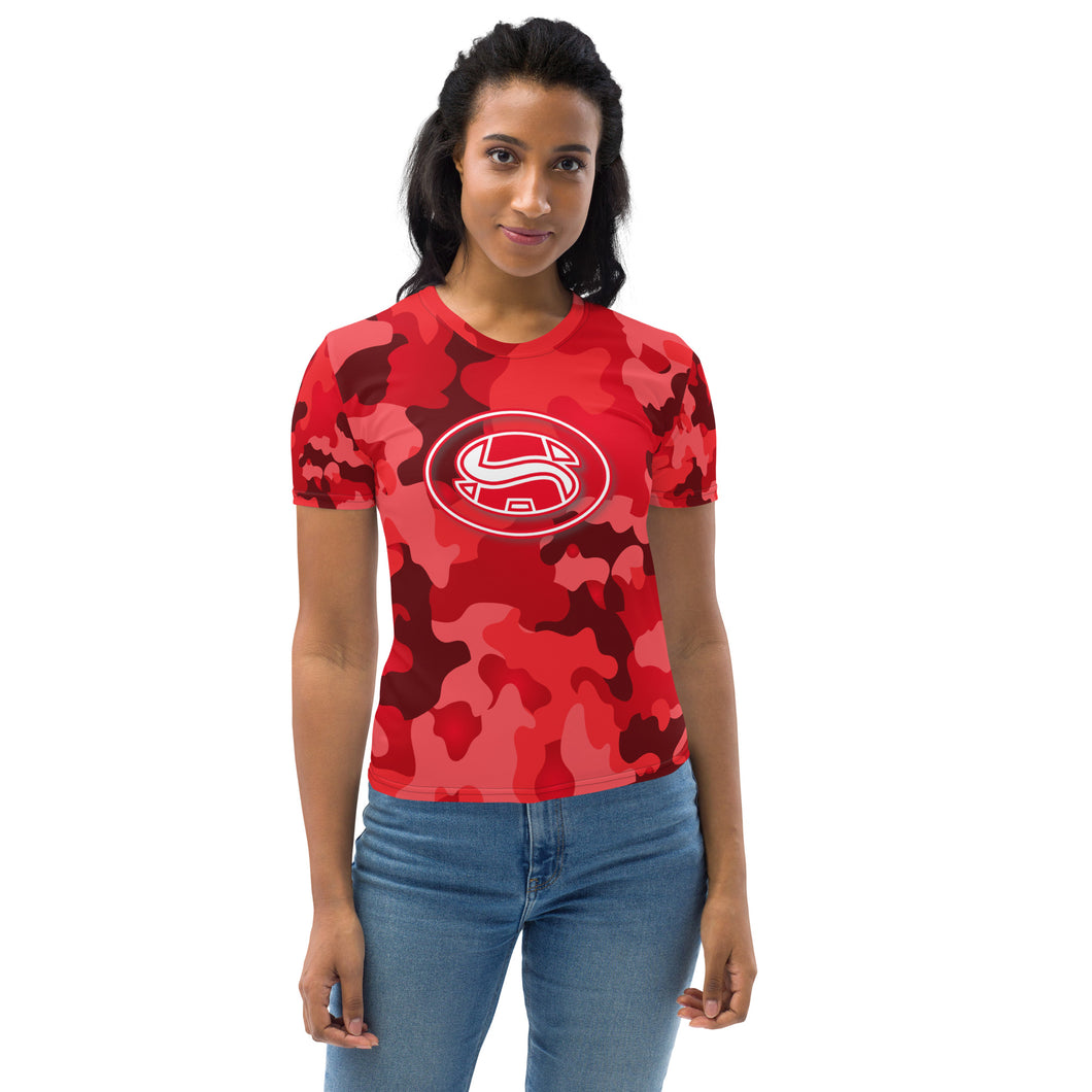 A.S.C. T-shirt femme Camo