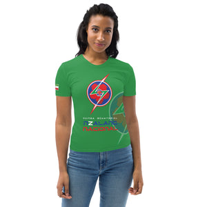 SUPPORTERS T-shirt Femme Vert Guinée Équatoriale