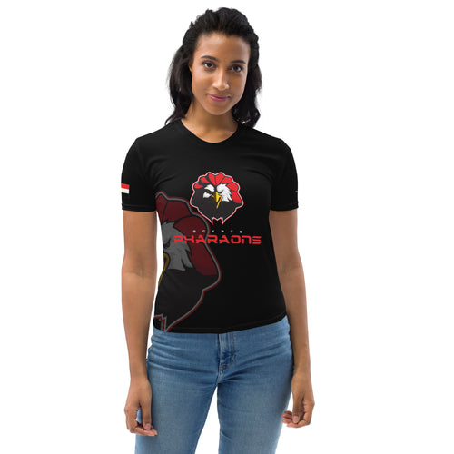 SUPPORTERS T-shirt Femme Noir Egypte