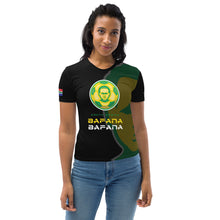 Load image into Gallery viewer, SUPPORTERS Women&#39;s t-shirt Black South Africa