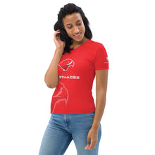 Charger l&#39;image dans la galerie, SUPPORTERS T-shirt Femme Rouge Tunisie