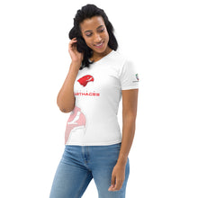 Charger l&#39;image dans la galerie, SUPPORTERS T-shirt Femme Blanc Tunisie