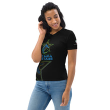 Load image into Gallery viewer, SUPPORTERS Women&#39;s t-shirt Black Tanzania