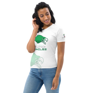 SUPPORTERS T-shirt Femme Blanc Nigeria