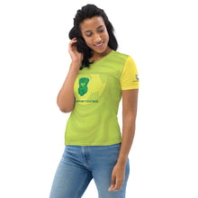 Load image into Gallery viewer, SUPPORTERS Women&#39;s t-shirt Yellow Mauritania