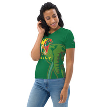 Charger l&#39;image dans la galerie, SUPPORTERS T-shirt Femme Vert Guinée Conakry