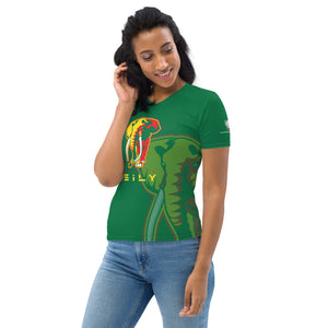 SUPPORTERS T-shirt Femme Vert Guinée Conakry