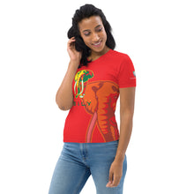 Load image into Gallery viewer, SUPPORTERS Women&#39;s t-shirt Red Guinea Conakry