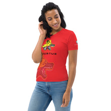 Load image into Gallery viewer, SUPPORTERS Women&#39;s t-shirt Red Guinea Bissau