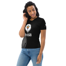 Load image into Gallery viewer, SUPPORTERS Women&#39;s t-shirt Black Ghana