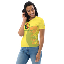 Load image into Gallery viewer, SUPPORTERS Women&#39;s t-shirt Yellow Cameroon