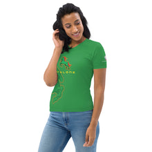 Load image into Gallery viewer, SUPPORTERS Women&#39;s t-shirt Green Burkina Faso