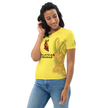 Load image into Gallery viewer, SUPPORTERS Women&#39;s t-shirt Yellow Angola