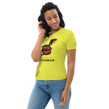 Load image into Gallery viewer, SUPPORTERS Women&#39;s t-shirt Yellow Mozambique