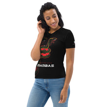 Load image into Gallery viewer, SUPPORTERS Women&#39;s t-shirt Black Mozambique