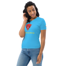 Load image into Gallery viewer, SUPPORTERS Women&#39;s t-shirt Blue DRC