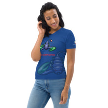 Load image into Gallery viewer, SUPPORTERS Women&#39;s t-shirt Blue Gambia