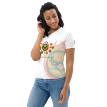 Load image into Gallery viewer, SUPPORTERS Women&#39;s t-shirt White Zambia