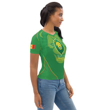 Charger l&#39;image dans la galerie, SUPPORTERS T-shirt Femme Vert Sénégal