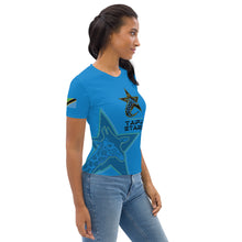 Load image into Gallery viewer, SUPPORTERS Women&#39;s t-shirt Blue Tanzania