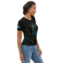 Load image into Gallery viewer, SUPPORTERS Women&#39;s t-shirt Black Tanzania