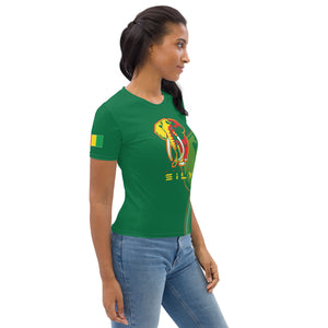 SUPPORTERS T-shirt Femme Vert Guinée Conakry