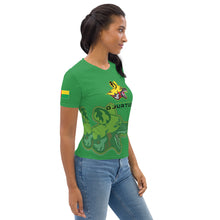 Load image into Gallery viewer, SUPPORTERS Women&#39;s t-shirt Green Guinea Bissau