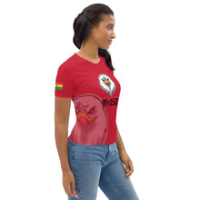 Load image into Gallery viewer, SUPPORTERS Women&#39;s t-shirt Red Ghana