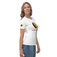 Load image into Gallery viewer, SUPPORTERS Women&#39;s t-shirt White Cameroon