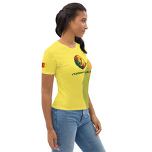 Load image into Gallery viewer, SUPPORTERS Women&#39;s t-shirt Yellow Cameroon