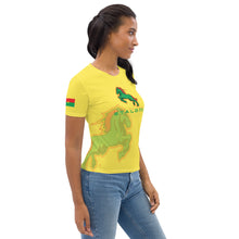 Load image into Gallery viewer, SUPPORTERS Women&#39;s t-shirt Yellow Burkina Faso