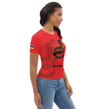 Load image into Gallery viewer, SUPPORTERS Women&#39;s t-shirt Red Mozambique