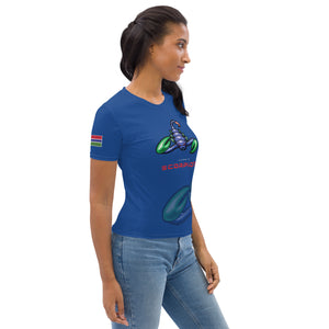 SUPPORTERS Women's t-shirt Blue Gambia