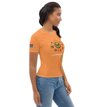 Load image into Gallery viewer, SUPPORTERS Women&#39;s t-shirt Orange Zambia